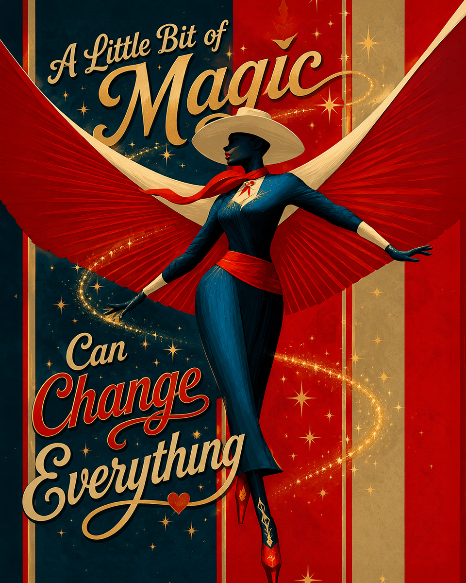 A Little Bit of Magic Can Change Everything 3 - Fairy Wall Art
