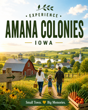 Amana Colonies Iowa - Agri-Tourism Art Print