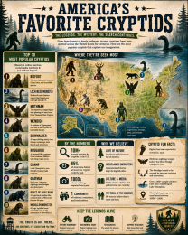 America's Favorite Cryptids