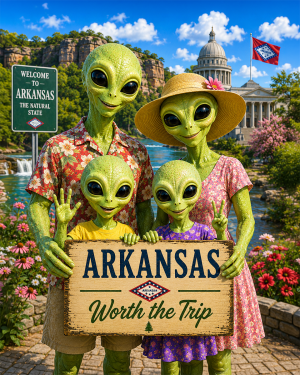 Arkansas - Alien Family - Worth the Trip