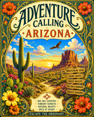 Art Nouveau Arizona - Adventure Calling
