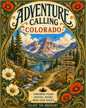 Art Nouveau Colorado - Adventure Calling