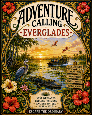 Art Nouveau Everglades - Adventure Calling