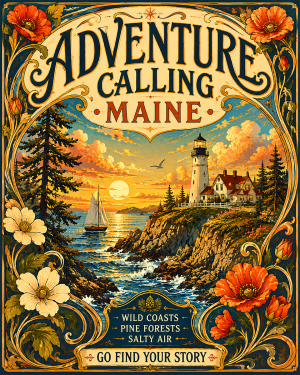 Art Nouveau Maine - Adventure Calling