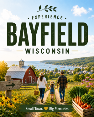 Bayfield Wisconsin - Agri-Tourism Art Print