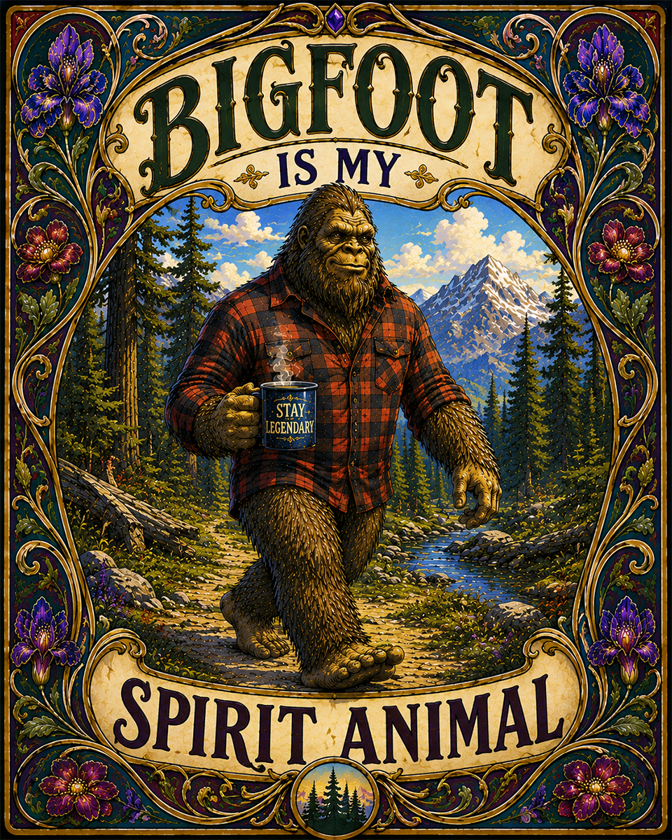 Bigfoot is My Spirit Animal