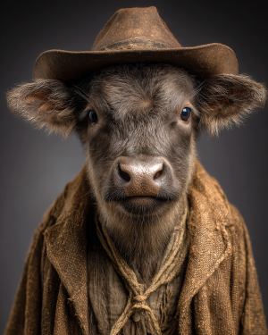 Bob from Petoskey - Cow Art Print