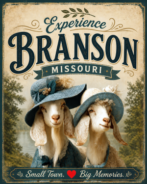 Branson Missouri - Goat Sisters Agri-Tourism Art Print