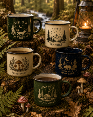 Camp Mugs - Cottagecore Art Prints