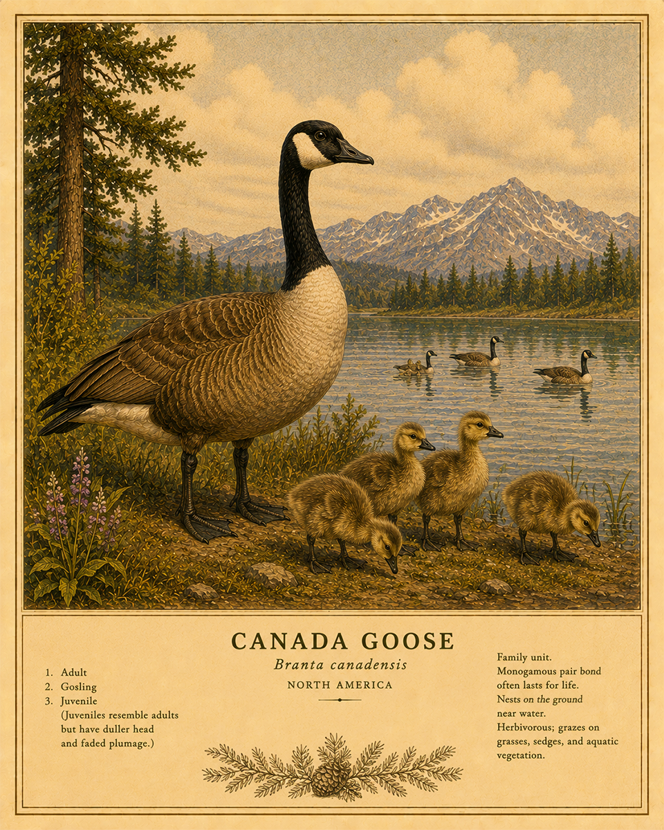 Canada Goode - Vintage Wildlife Art - Antique Nature Illustration