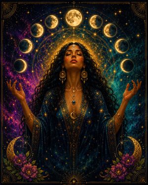 Celestial Woman - Metaphysical Art Prints & Spiritual Wall Decor