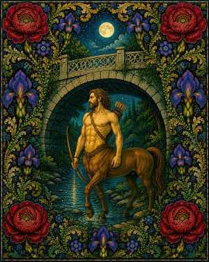 Centaur - Art Nouveau Fantasy Artwork