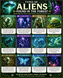 Chart - Types of Aliens Found in the Forest