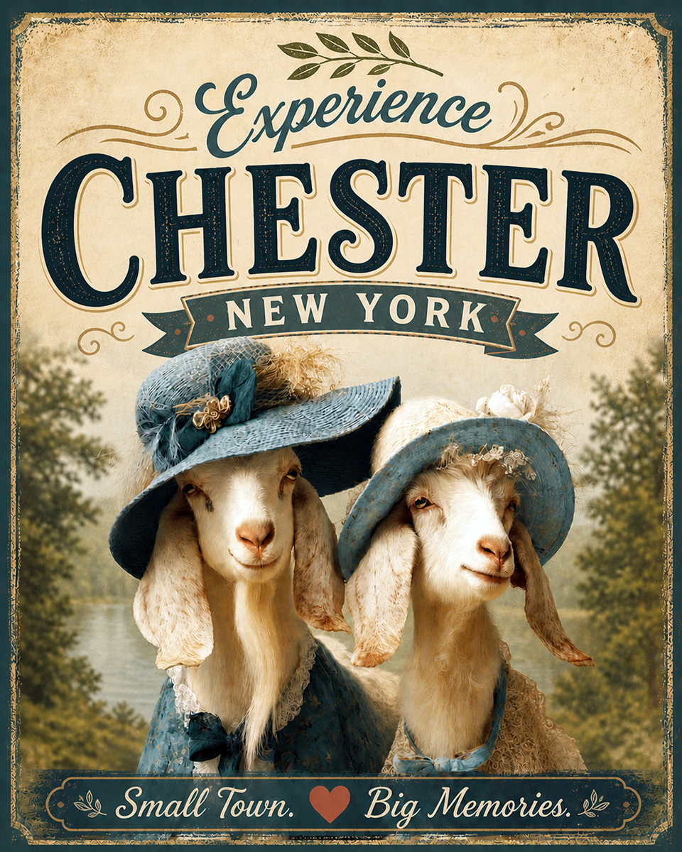 Chester New York - Goat Sisters Agri-Tourism Art Print
