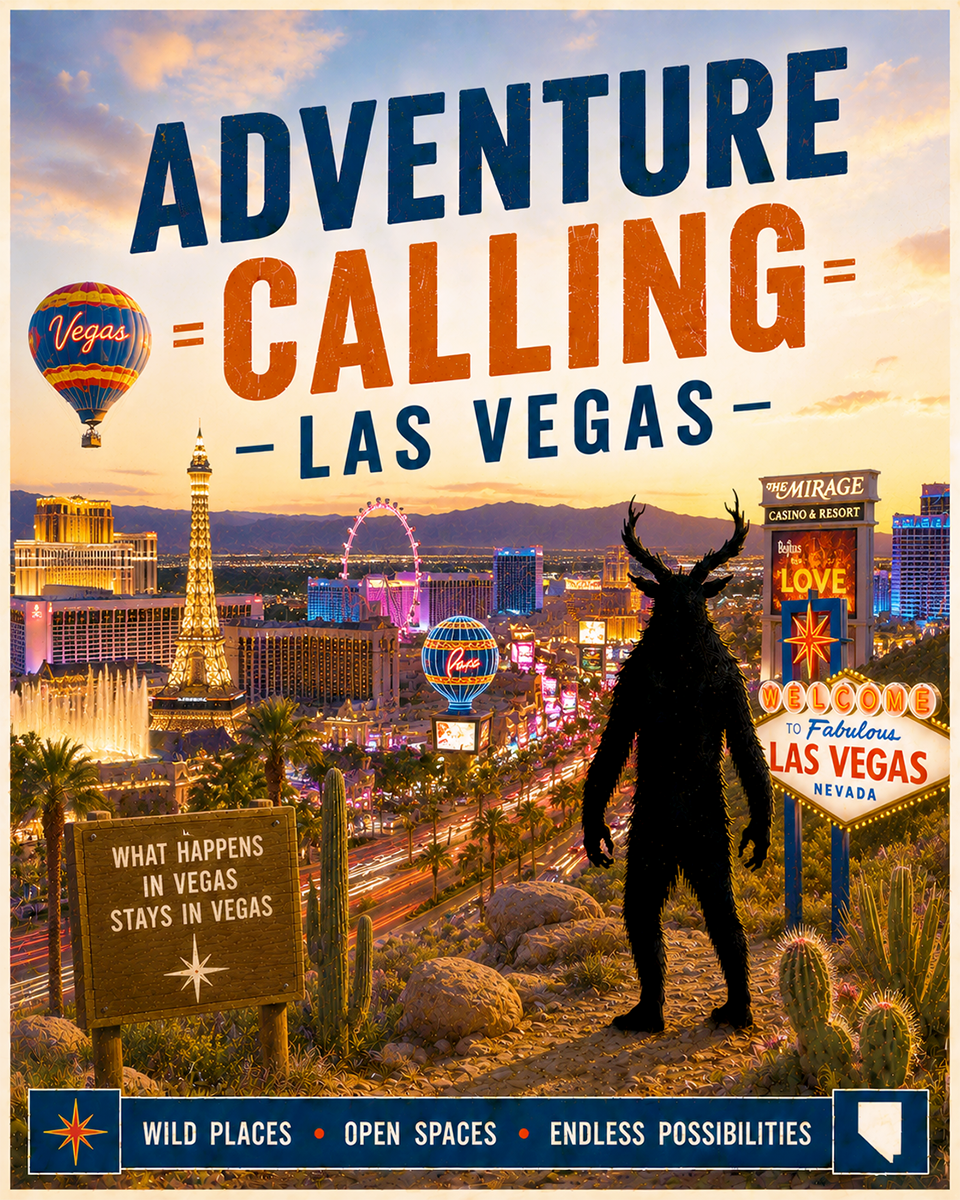 Cryptid Art - Las Vegas - Adventure Calling