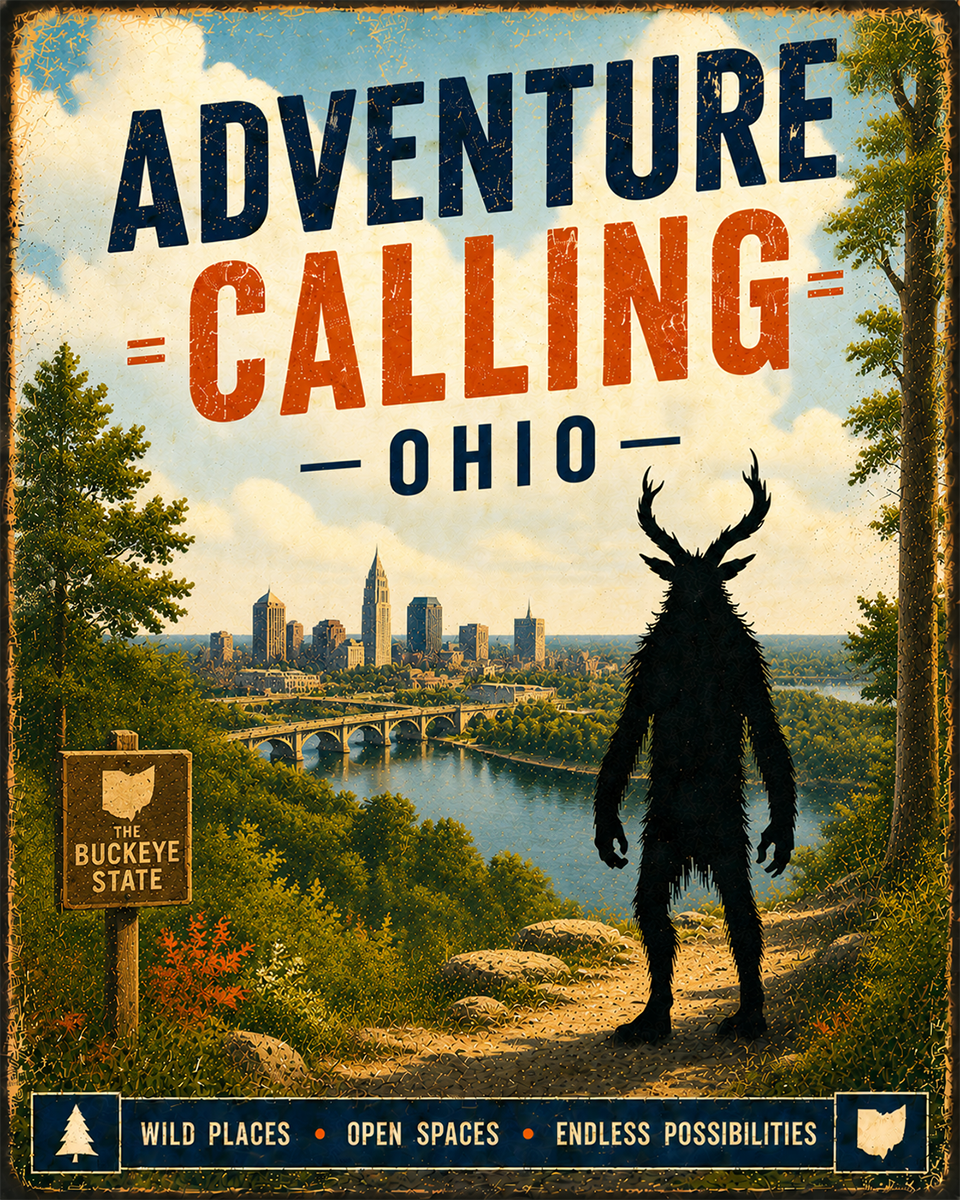 Cryptid Art - Ohio - Adventure Calling
