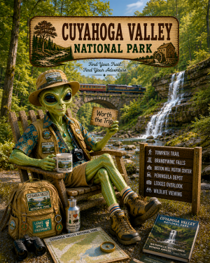 Cuyahoga Valley National Park Souvenir Art Print