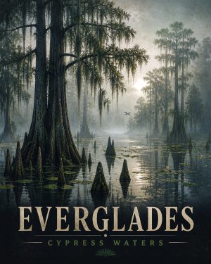 Cypress Waters - Everglades National Park Art Print