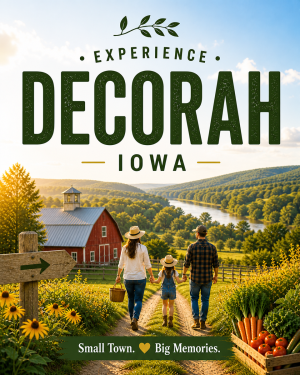 Decorah Iowa - Agri-Tourism Art Print