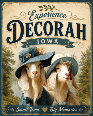 Decorah Iowa - Goat Sisters Agri-Tourism Art Print