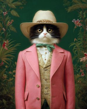 Don Gato - Cats in Hats Art Print