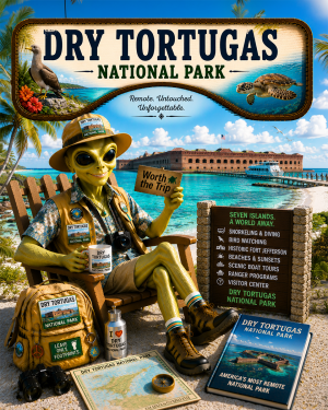 Dry Tortugas National Park Souvenir Art Print