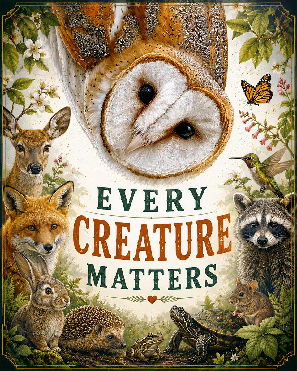 Environmental Wall Art - Every Creature Matters