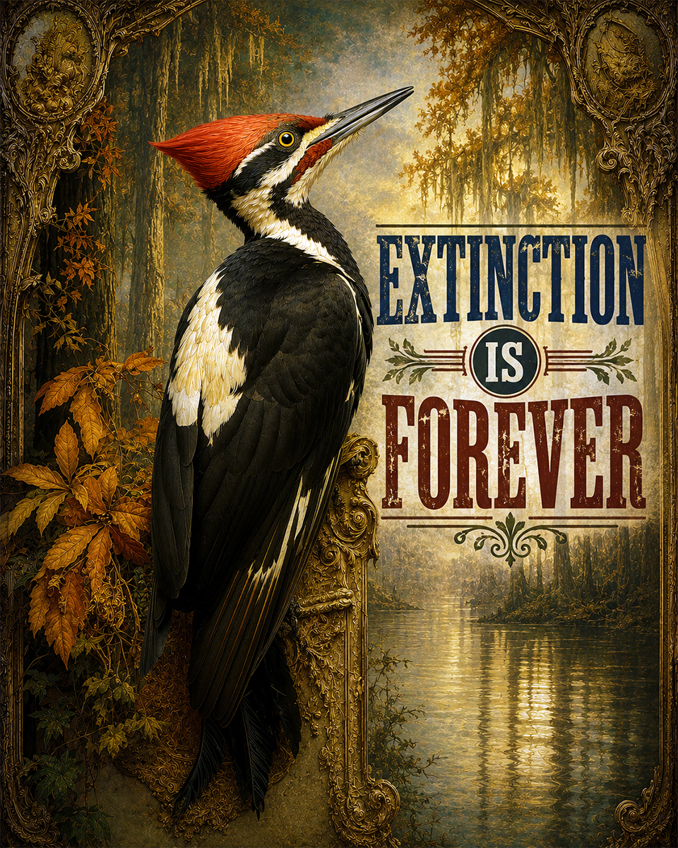 Environmental Wall Art - Extinction is Forever