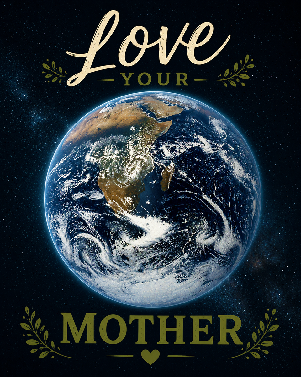 Environmental Art Print - Love Your Mother
