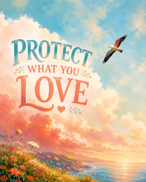 Environmental Art Print - Protect What You Love