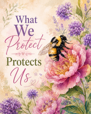 Environmental Art Print - What We Protect Protects Us