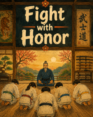 Fight with Honor - Dojo - Martial Arts Artwork