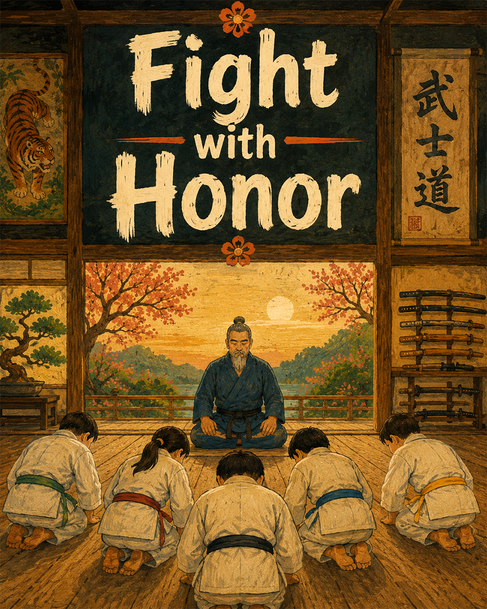 Fight with Honor - Dojo - Martial Arts Artwork