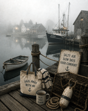 Foggy  Morning - Nautical Nostalgia