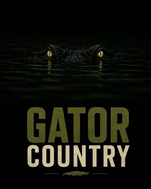 Gator Country - Gator Eyes - Everglades National Park Art Print