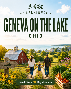 Geneva on the Lake Ohio - Agri-Tourism Art Print