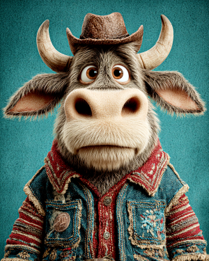 Harold from Saugatuck - Cow Art Print