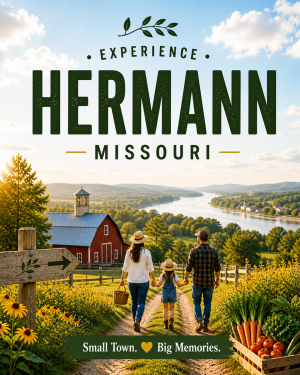 Hermann Missouri - Agri-Tourism Art Print