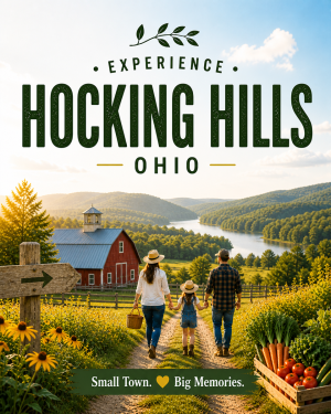 Hocking Hills Ohio - Agri-Tourism Art Print