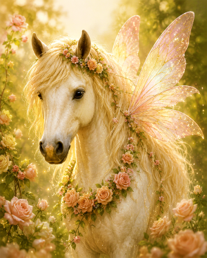 Horse Fairy - Animal Fairies - Children's Fantasy Artwork