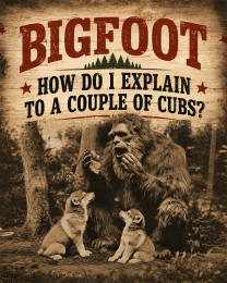 How Do I Explain - Bigfoot Wall Art