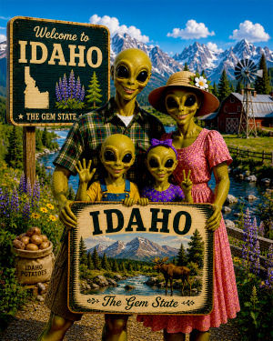 Idaho - Alien Family - Worth the Trip