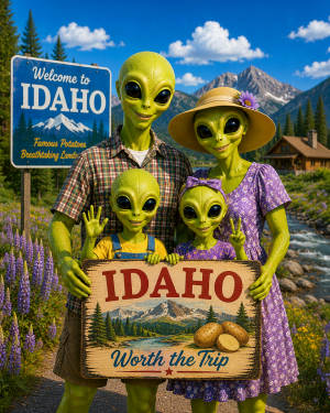 Idaho - Alien Family - Worth the Trip