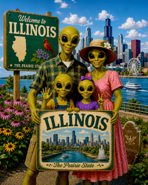 Illinois - Alien Family - Worth the Trip