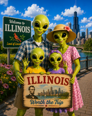 Illinois - Alien Family - Worth the Trip