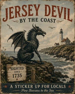 Jersey Devil - Coastal Nautical Nostalgia