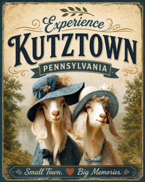 Kutztown Pennsylvania - Goat Sisters Agri-Tourism Art Print