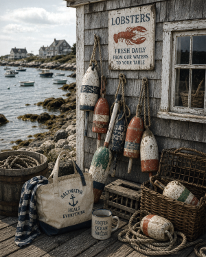Lobster Buoys - Nautical Nostalgia