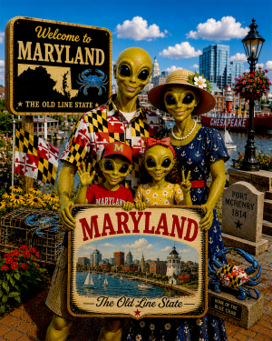 Maryland - Alien Family - Worth the Trip