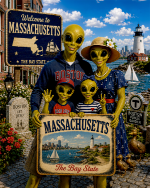 Massachusetts - Alien Family - Worth the Trip